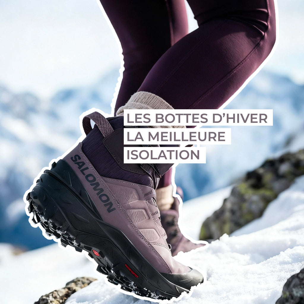Les bottes d’hiver : la meilleure isolation