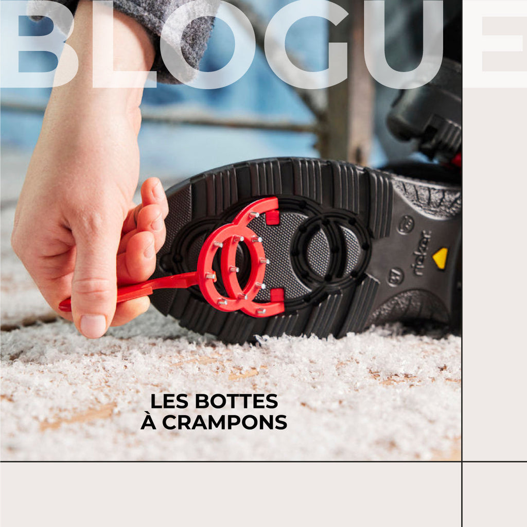 Les bottes d'hiver : focus sur les crampons et les meilleures marques